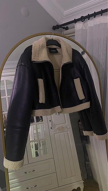 Pull and Bear İçi kürklü ceket