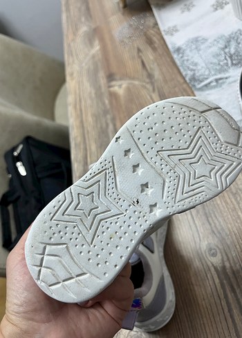 Kız Çocuk Çok Renkli Işıklı Spor Ayakkabı - Görsel 7