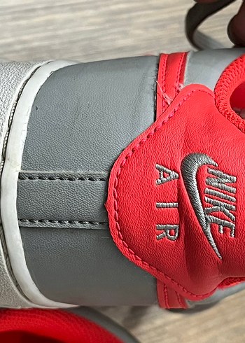 Nike Air Gri Kadın Spor Ayakkabı Velcro - Görsel 5