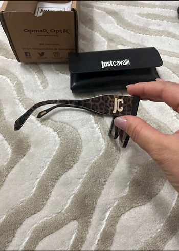 Just Cavalli Leopar Kahverengi Klasik Kadın Güneş Gözlüğü - Görsel 3