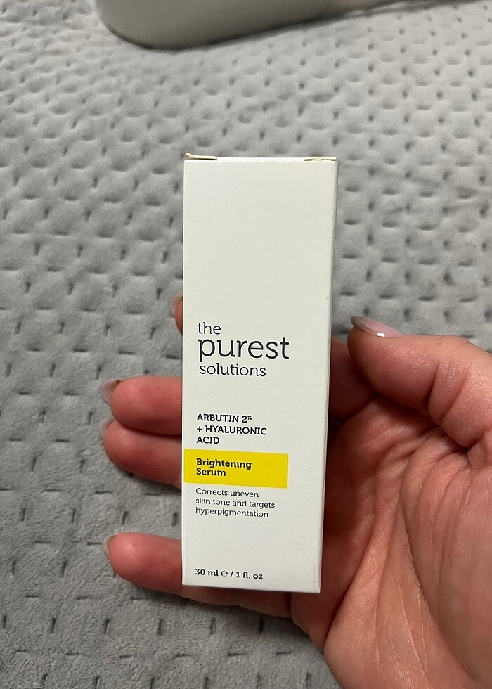 THE PUREST SOLUTİON LEKE KARŞITI SERUM ARBUTİN
&HYALURONİC ACİD - Görsel 3