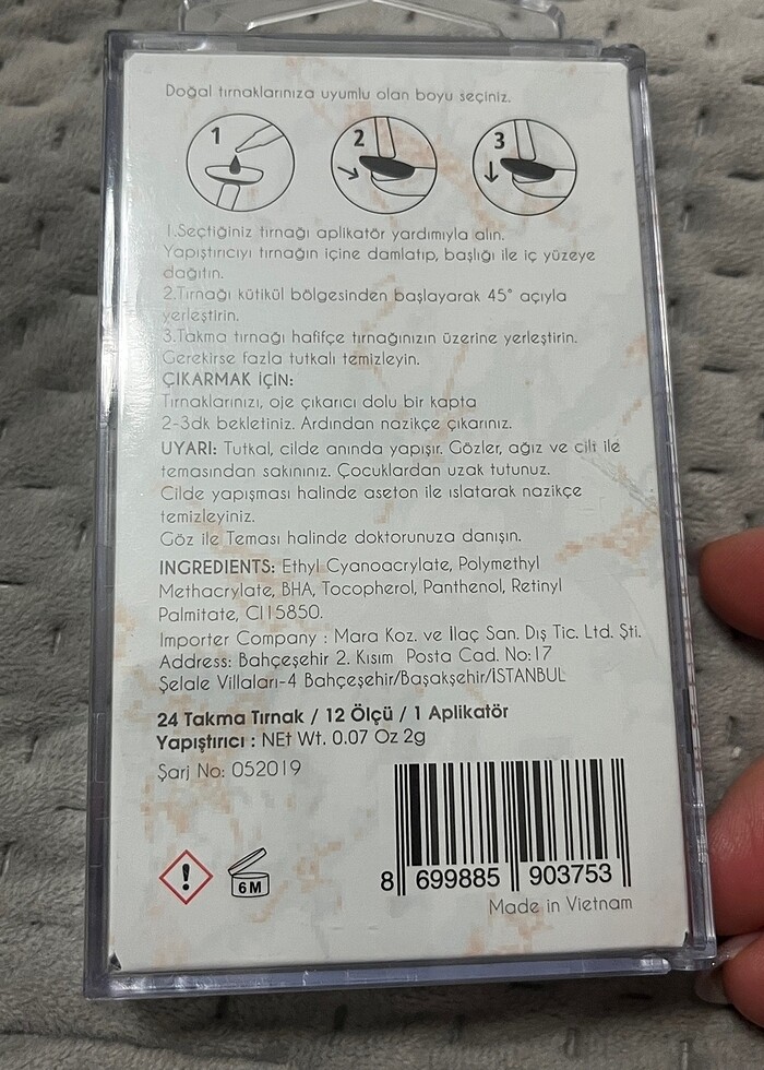 Mara Takma Tırnak Seti - Görsel 4