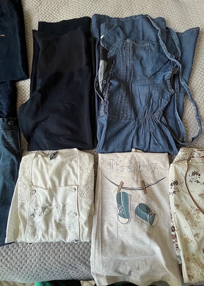 Hamile Geceliği ve Kıyafetleri 8 Parça - Görsel 2