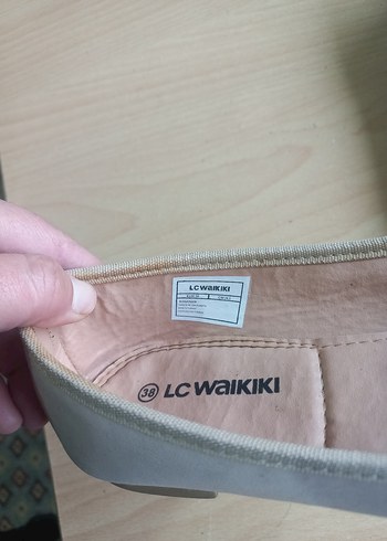 Bej LC Waikiki Kadın Topuklu Babet - Görsel 4