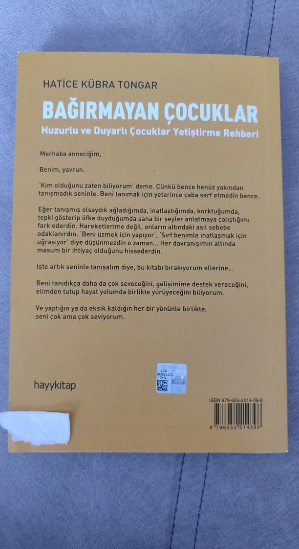 Bağırmayan Çocuklar - Hatice Kübra Tongar - Görsel 3