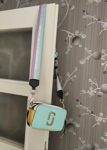 Beden çeşitli Renk Orijinal Marc Jacobs Çanta pastel Renkli Kadın Deri Çapraz Çanta