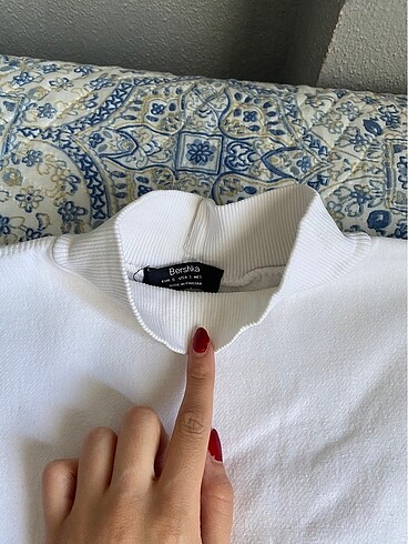 Bershka beyaz sweat