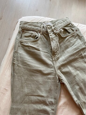 Mango mango denim renkli mom