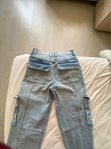 33 Beden zara kot kargo pantolon