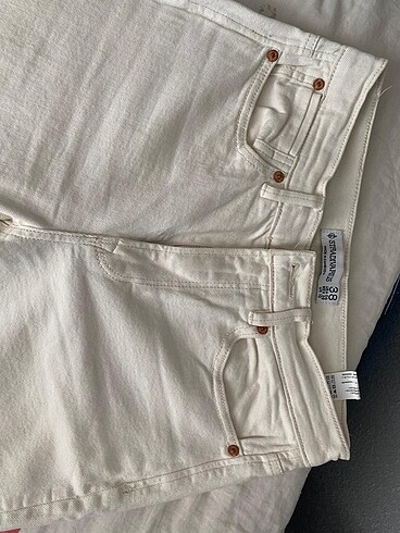 Stradivarius Stradivarıus Bej Jean Pantolon
