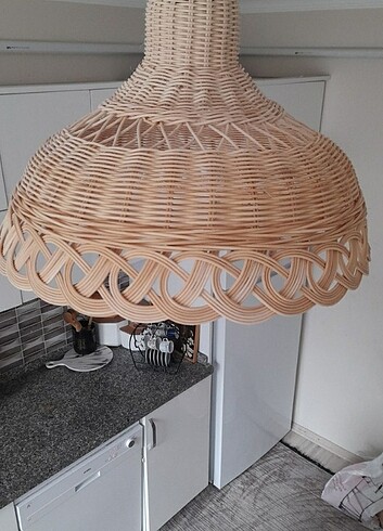 Rattan avize