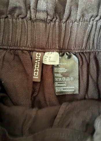 Siyah Keten Beli Kuşaklı Şort - Görsel 3