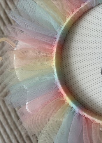 LCW Renkli Pastel Fırfırlı Çocuk Taç - Görsel 6