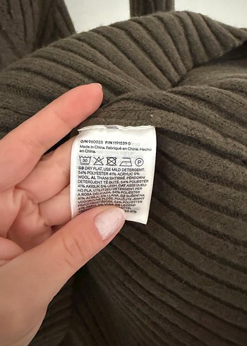 H&M Triko Kadın Mini Elbise - Görsel 6