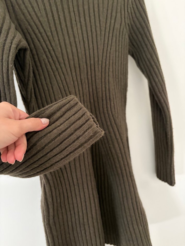 H&M Triko Kadın Mini Elbise - Görsel 3