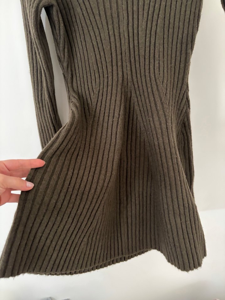 H&M Triko Kadın Mini Elbise - Görsel 2