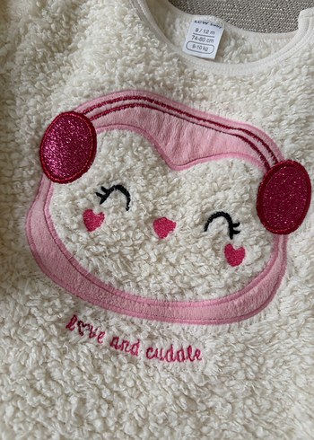 LCW Desenli Bebek Kız Takımı - Görsel 6