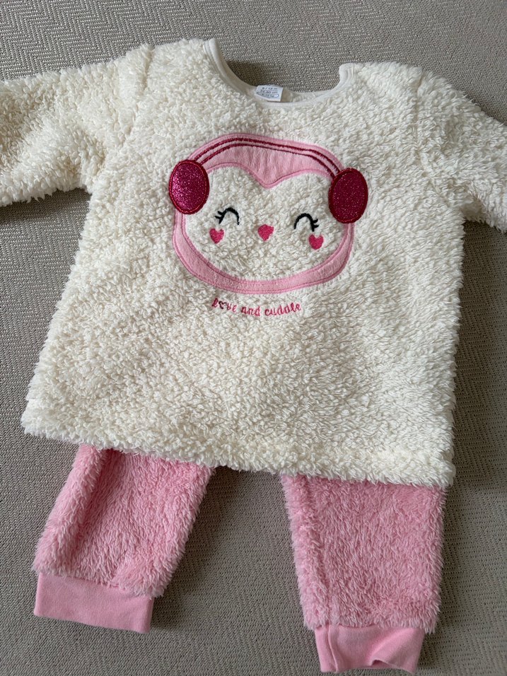 LCW Desenli Bebek Kız Takımı - Görsel 2
