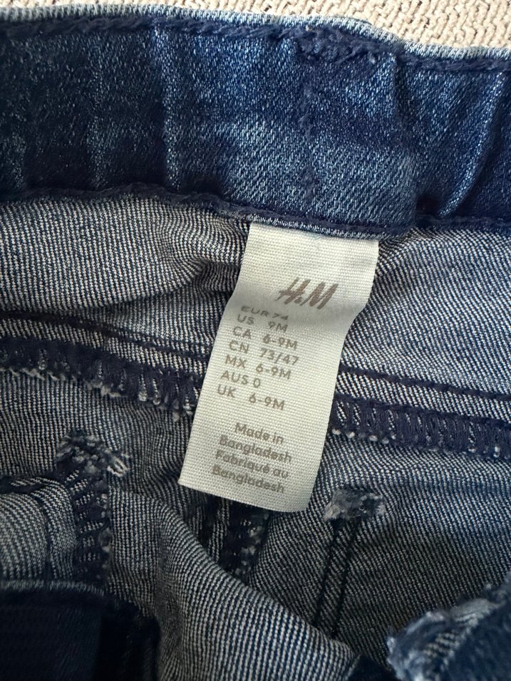 H&M Kız bebek Kot Pantolon - Görsel 5