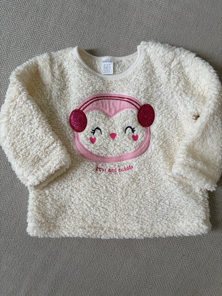 LCW Desenli Bebek Kız Takımı - Görsel 2