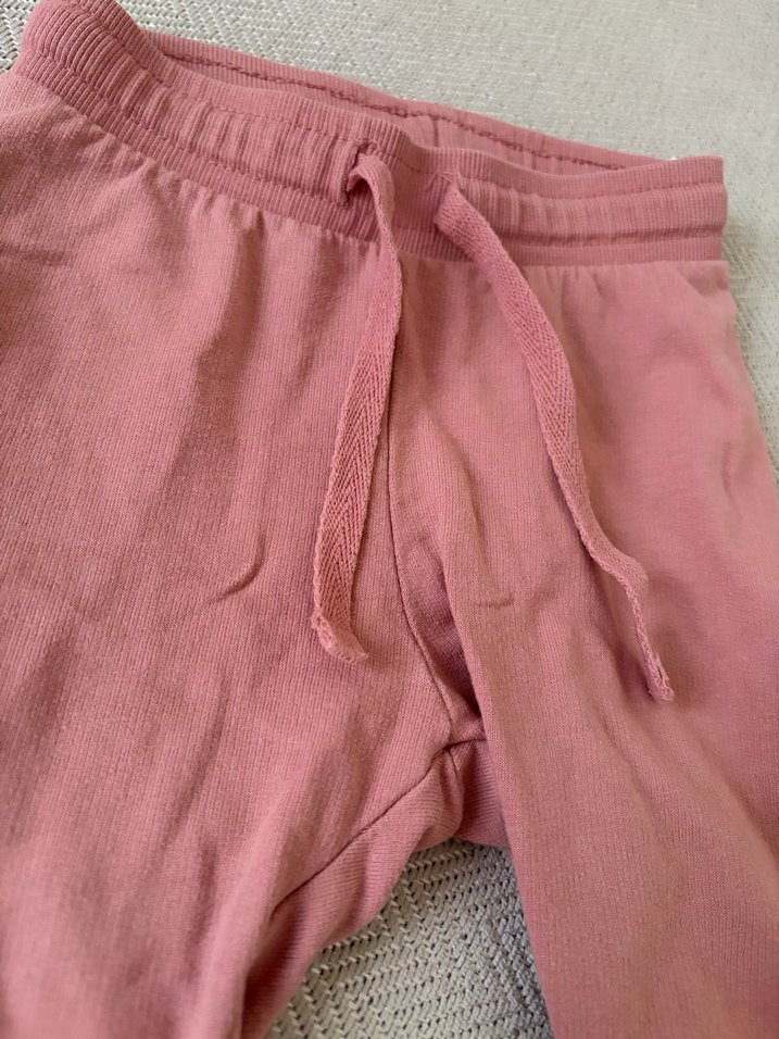 H&M Pembe Pamuklu Eşofman - Görsel 4