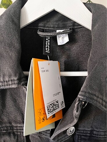 H&M H&M Etiketli Siyah Kot Ceket (xs/xxs)