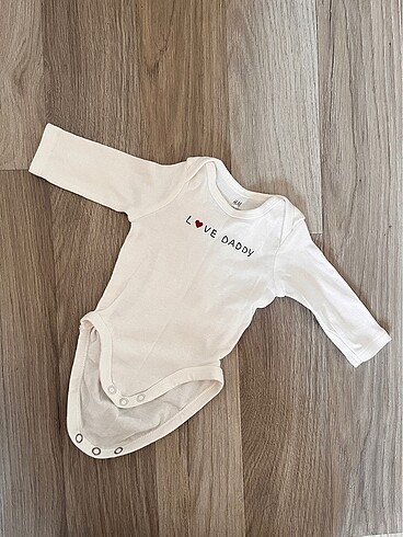 H&M H&M Love Daddy Zıbın (0-1ay) ??
