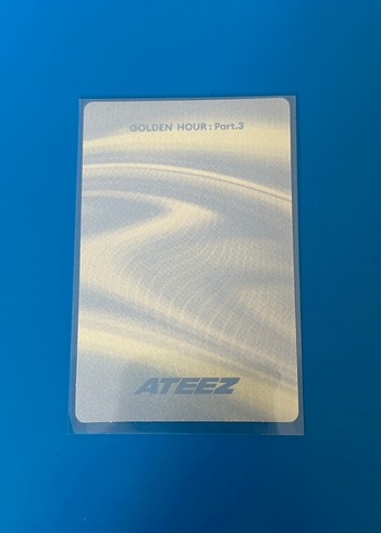  Ateez Yunho Photocard