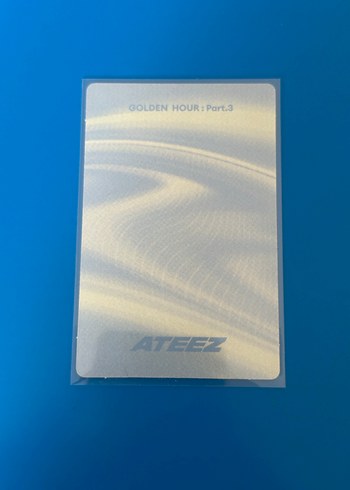  Ateez Hongjoong Photocard