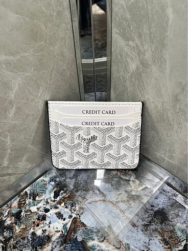 Goyard Beyaz Kartlık
