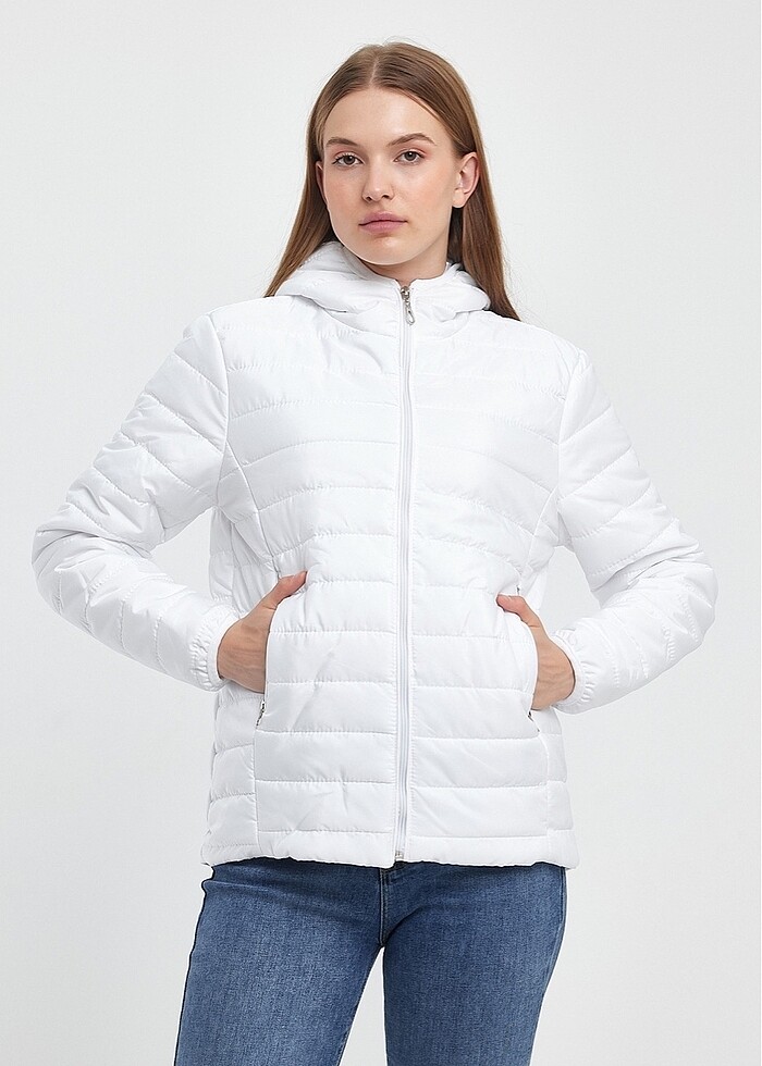 Densmood Kadın Kapitone Mont - Görsel 4