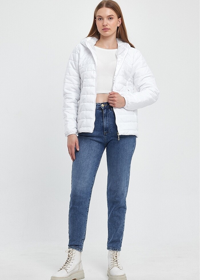 Densmood Kadın Kapitone Mont - Görsel 3