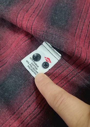 oduncu gömleği Lee Cooper orjinal markadır - Görsel 5