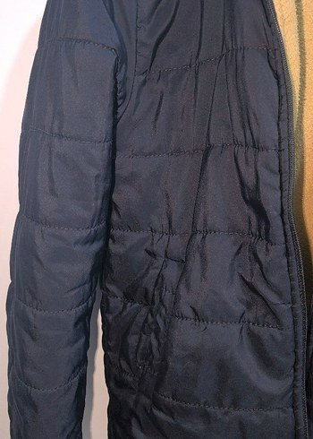 Erkek Çocuk Siyah Fermuarlı Sıcak Mont - Görsel 2