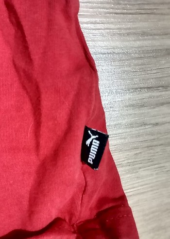 Puma Kırmızı Puma Erkek tişört orjinal markadır