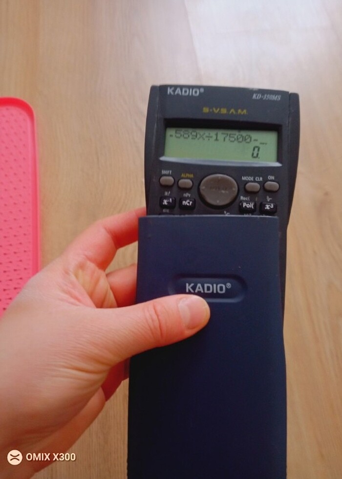 Kasio hesap makinesi - Görsel 2