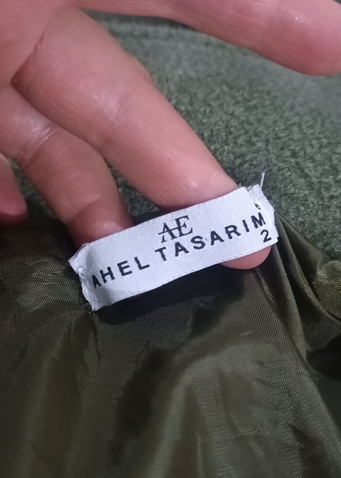 Gerçek kaşe mont sıfır - Görsel 3