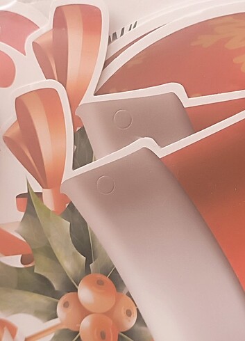 Yılbaşı süsleri resimde göründüğü gibi sıfır paketli hiç oullani - Görsel 2