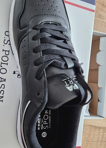 Siyah Bağcıklı Spor Ayakkabı - Görsel 2