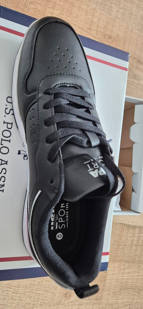 Siyah Bağcıklı Spor Ayakkabı - Görsel 2