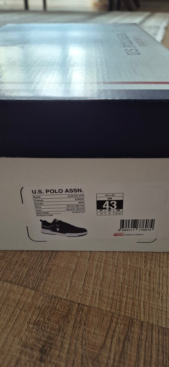 Siyah Bağcıklı Spor Ayakkabı - Görsel 3