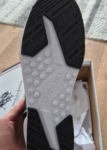 Erkek Siyah Spor Ayakkabı Velcro Bağlamalı - Görsel 4