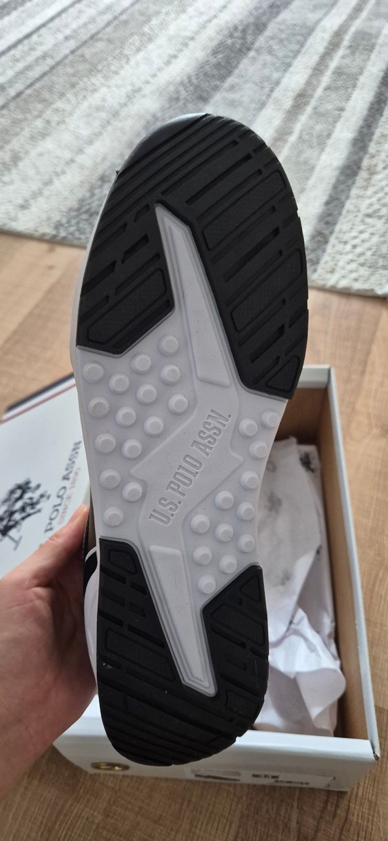 Erkek Siyah Spor Ayakkabı Velcro Bağlamalı - Görsel 4