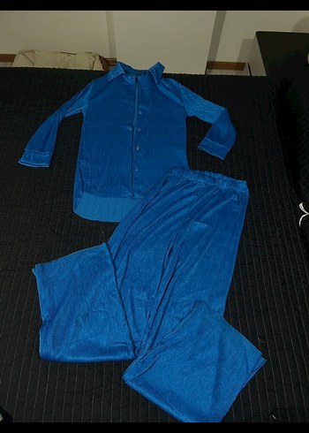 Mavi Salaş Uzun Kadın Takım - Görsel 3