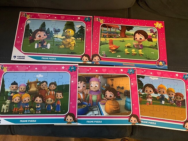 4-7 yaş puzzle 10 adet