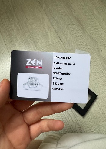 Zen pırlanta yüzük - Görsel 7