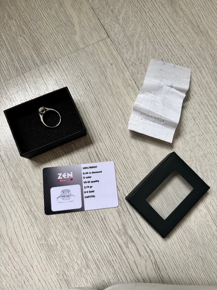 Zen pırlanta yüzük - Görsel 4