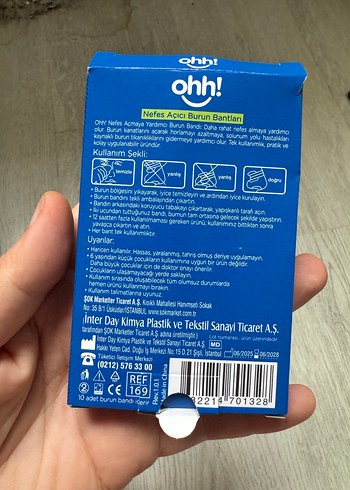 Burun bandı - Görsel 2