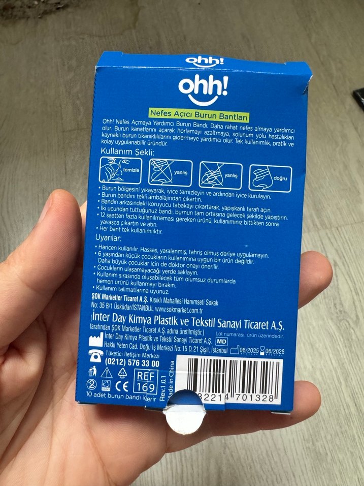 Burun bandı - Görsel 2
