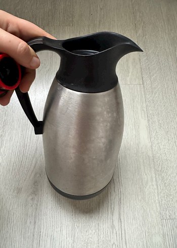 Gri Çelik Termoslu Demlik - Görsel 7